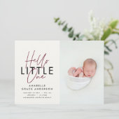 モダンscript photo hello little one (スタンド正面)