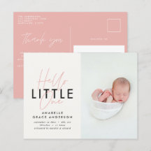 モダンscript photo hello little one