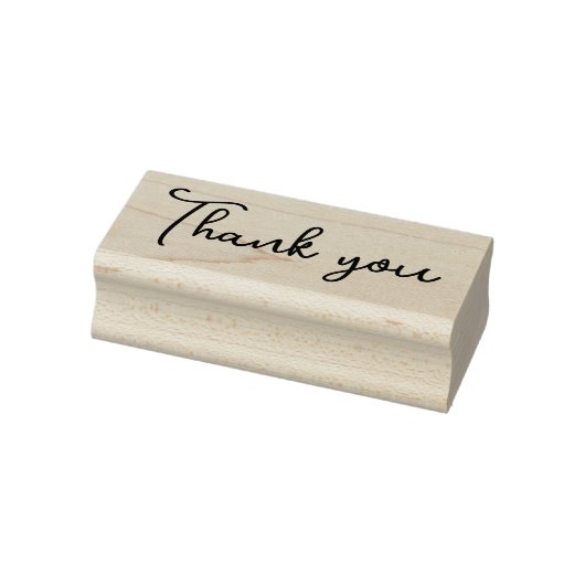 モダンScript Thank You Self-Inking Stamp ラバースタンプ (スタンプ)