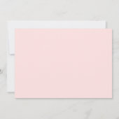 モダンScript Wedding日付の写真を保存 招待状 (裏面)