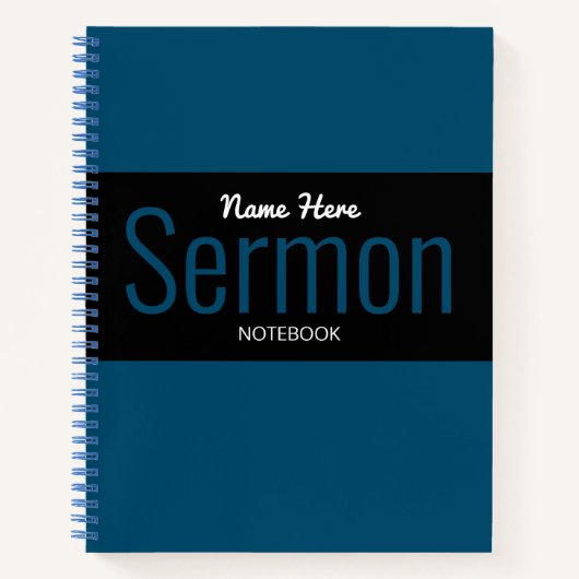 モダンSermon Notebook ノートブック (正面)