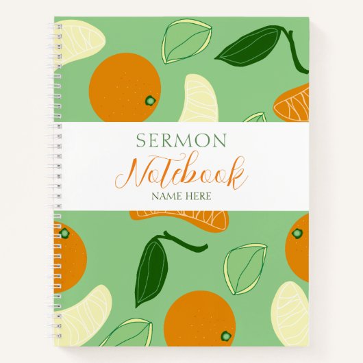 モダンSermon Notebook ノートブック (正面)