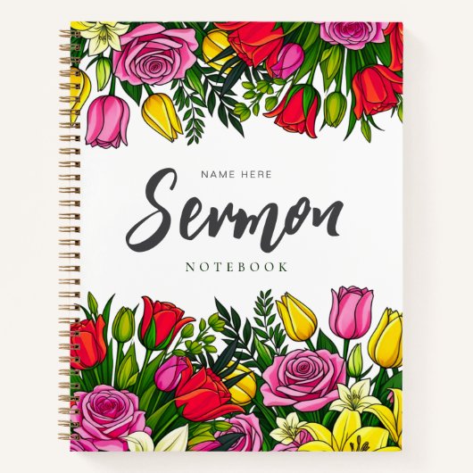 モダンSermon Notebook ノートブック (正面)