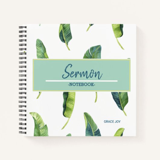 モダンSermon Notebook ノートブック (正面)