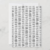 モダンSimplistic Photo Christmas Card シーズンカード (裏面)