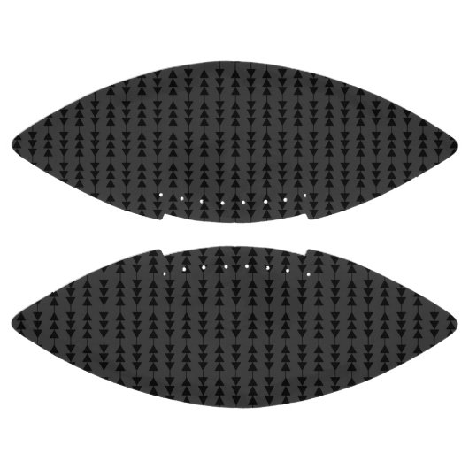 モダンSmoky上のスタイリッシュブつるラックの三角形 アメリカンフットボール (パネル)