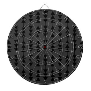 モダンSmoky上のスタイリッシュブつるラックの三角形 ダーツボード