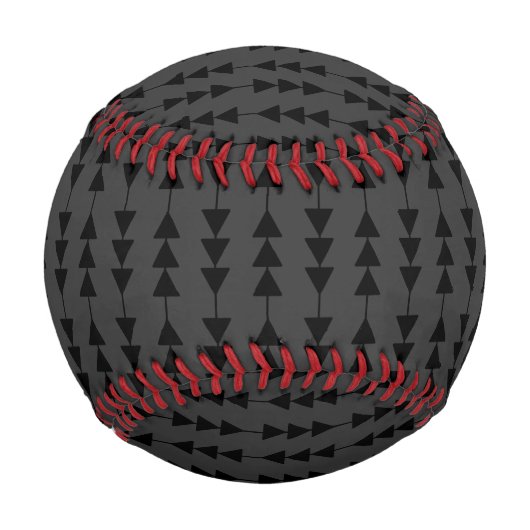 モダンSmoky上のスタイリッシュブつるラックの三角形 野球ボール (正面)