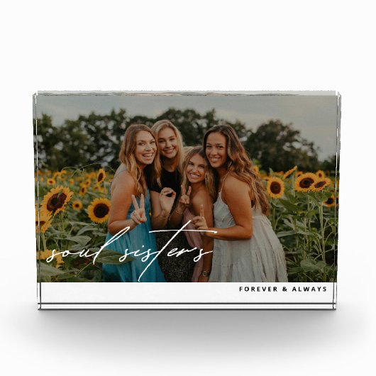 モダンSoul Sistersスクリプトオーバーレイ フォトブロック (正面)