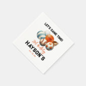 モダンSports Kids 2nd Birthdayパーティー スタンダードカクテルナプキン (角)