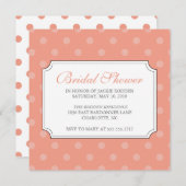 {モダンsquad}ブライダルシャワー 招待状 (正面/裏面)