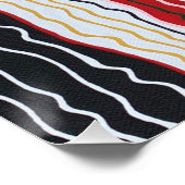 モダンSquiggles 2 Perfect Poster ポスター (コーナー)