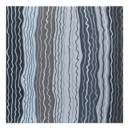 モダンSquiggles 5 Perfect Poster ポスター