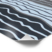 モダンSquiggles 5 Perfect Poster ポスター (コーナー)