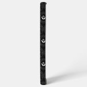 モダンstylist編集可能ロゴおよび文字 samsung galaxyケース (左側面)