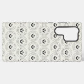 モダンstylist編集可能ロゴおよび文字 samsung galaxyケース (裏面横)