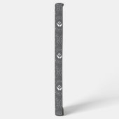 モダンstylist編集可能ロゴおよび文字 samsung galaxyケース (左側面)