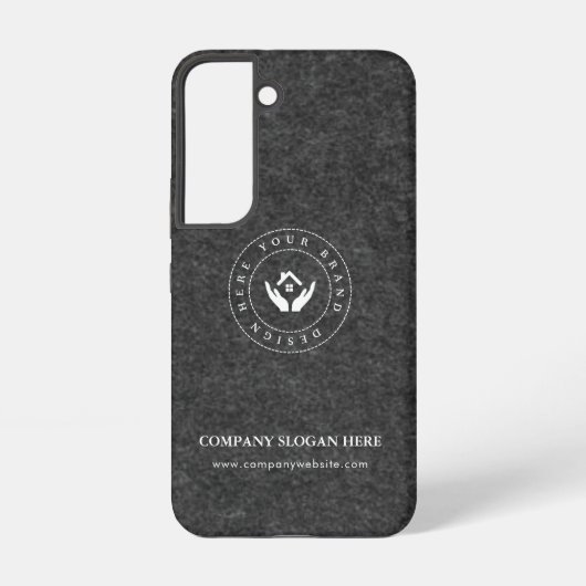 モダンstylist編集可能ロゴおよび文字 samsung galaxyケース (裏面)