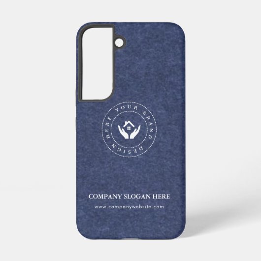 モダンstylist編集可能ロゴおよび文字 samsung galaxyケース (裏面)