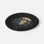 モダンSun Sign Astrology Symbol Name Leoファンタジー ペーパープレート (アングル)