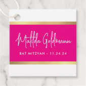 モダンTAG ウルトラトレンディ モダン ピンクゴールド フェイバータグ (正面)