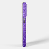 モダンTaupe Crocレザーテクスチャ Case-Mate iPhoneケース (裏面 / 右)