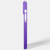 モダンTaupe Crocレザーテクスチャ Case-Mate iPhoneケース (裏面 / 左)