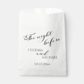 'モダンthe Night Before'のスクリプ結婚ト フェイバーバッグ (正面)