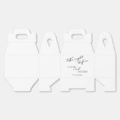 'モダンthe Night Before'のスクリプ結婚ト フェイバーボックス (見開き)