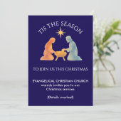 モダンTIS THE SEASON クリスマス教会礼拝 シーズンカード (スタンド正面)