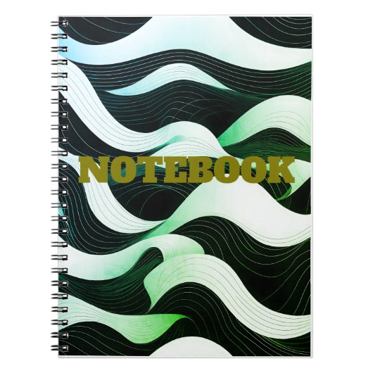 モダンWave Art Notebook ノートブック (正面)