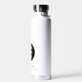 モダンWebサイトのプロモーション付きビジネスロゴ ウォーターボトル (左面)