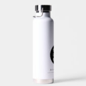 モダンWebサイトのプロモーション付きビジネスロゴ ウォーターボトル (右面)