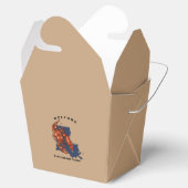 モダンwelcome crawfish louisiana名前をカスタムする フェイバーボックス (オープン)