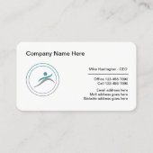 モダンWellnessロ気にゴ名刺 名刺 (正面)