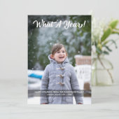 モダンWhat A Yearスクリプトのカスタム写真 シーズンカード (スタンド正面)