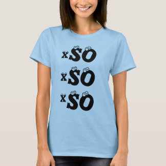  モダンX-S-O-BLACK Tシャツ