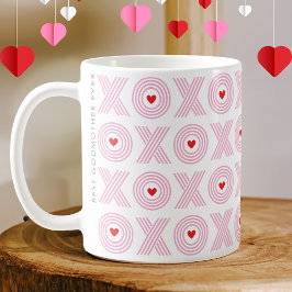 モダンXOXO バレンタインデー グッドマザー コーヒーマグカップ