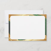 モチコドラド・ド・ナヴィダッド・コン・フォンド・ヴェルデ 招待状 (裏面)