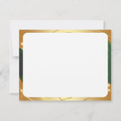 モチコドラド・ド・ナヴィダッド・コン・フォンド・ヴェルデ 招待状 (裏面)