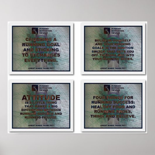 モチッ走ション：コラージ1とヒント1 - 4 ポスター (正面)