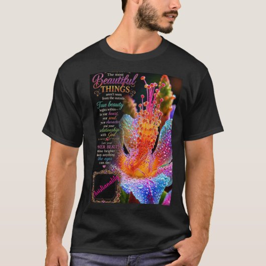 モチベーショナル キリスト教 Tシャツ (正面)