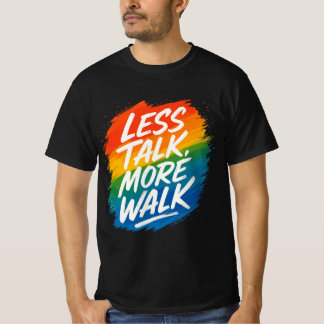 モチベーションあふれるグラフィックデザイン Tシャツ