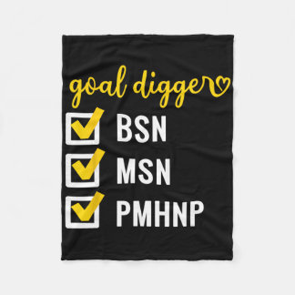 モチベーションあふれるBSN+MSN+PMHNP学位チェックリスト フリースブランケット