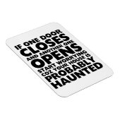 モチベーションおもしろい引用文幽霊のよく出るハウスマグネット マグネット (右側)