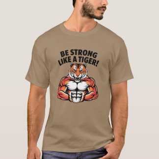 モチベーションが上がる野生動物デザインの友達 Tシャツ