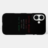 モチベーションが見つかりません エラー 404: 面白Tシャツ Case-Mate iPhoneケース (裏面 (横))