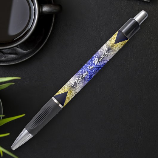 モチベーションと自己自信-信じ私は自分自身 ボールペン