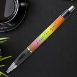 モチベーションと自己自信 – 私はユニーク ボールペン