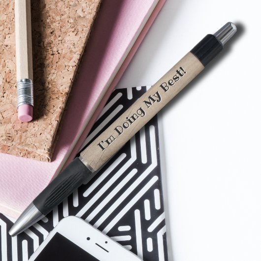 モチベーションと自己自信 – 私は自分の最高の意思 ボールペン